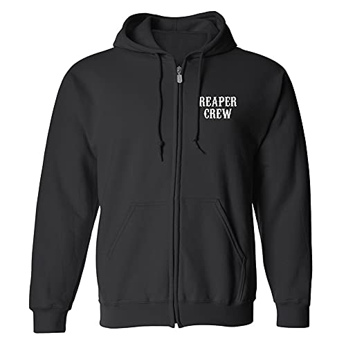 FX Sons of Anarchy Reaper Crew Fleece Zip-Up Hooded Sweatshirt3