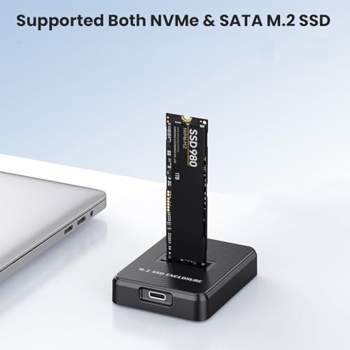 Estación Docking NVMe a USB C 2TB Alta Velocidad miniatura 4