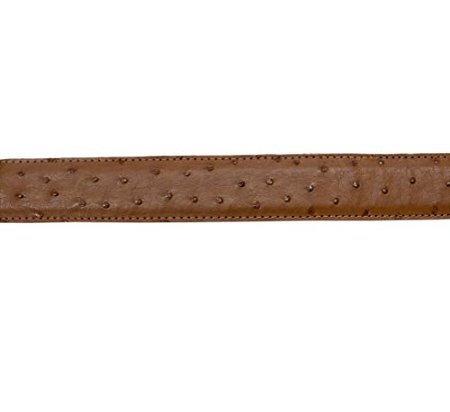 Men's Cowboy Western Wear Exotic Belt Genuine Ostrich Leather3