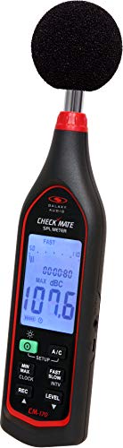 Galaxy Audio CM-170 Check Mate Handheld SPL Sound Pressure Level Meter