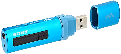 Image of Sony NWZ-B183F Walkman 4GB Digital Music Player with FM, 20 hours of battery life (Blue)