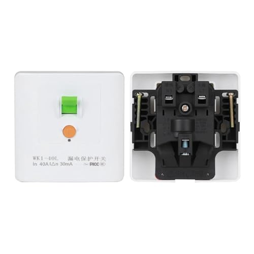 Interruptor de enchufe de pared con protector de fugas de 40A para aire acondicionado 5
