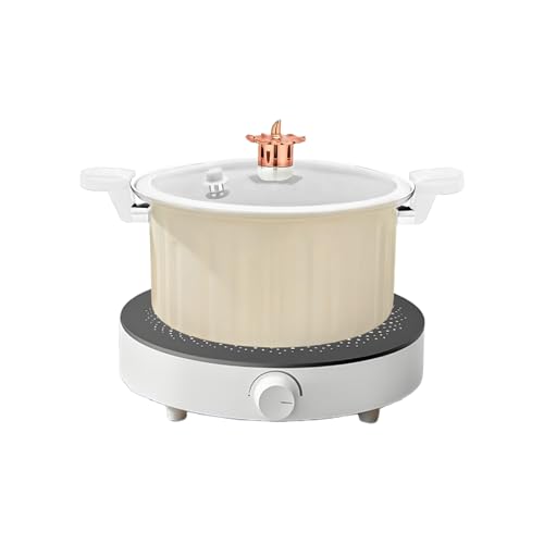Antiadherente, antiadherente ollas con tapa, utensilios de cocina para inducción cocina eléctrica camping cocina doméstica salsa de fideos arroz espaguetis