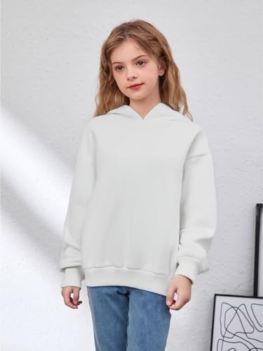 WDIRARA Girl's Cartoon Graphic Print Pullover Hoodies Drop Shoulder Long Sleeve Sweatshirts2