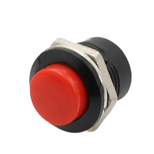 Pulsadores momentáneos de 16mm con retorno automático para cuadros eléctricos 3A
