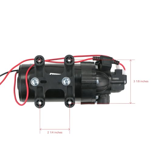 Image of OEM Everflo 2.2 GPM, 12 Volt, 70 PSI, Diaphragm Pump EF2200, EF2200-BOX, EF2200BOX