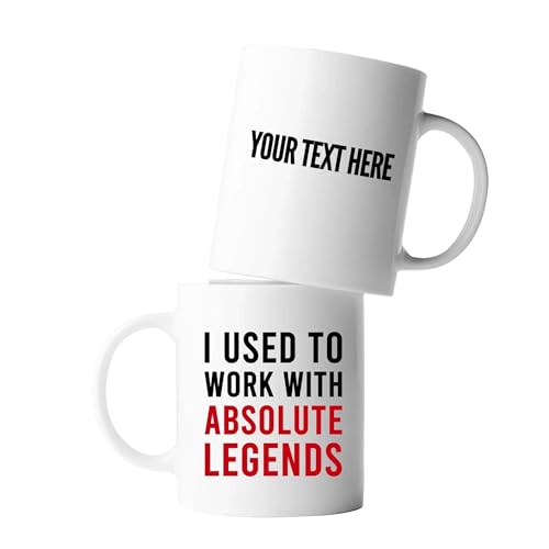 Image of Panvola Personalized I Used To Work With Absolute Legend Customized Coworker Retirement New Job Goodbye Workplace Office Colleague Coffee Mug 11 oz 11oz
