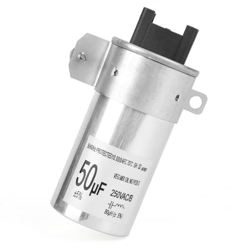 Upgrade W11395618 W11162560 W10866250 Washing Machine Motor Run Capacitor Replaces W10625046 WPW10625046 W10843769 W11158831 Starting Runing Capacitors Washing Machine Accessories Parts Rplacement