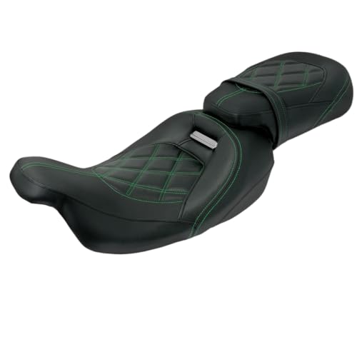 Selle moto passager conducteur Touring au design anatomique haut de gamme