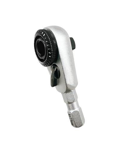 LABEAR 2-in-1 Mini Ratchet Wrench Adapter, Magnetic 1/4