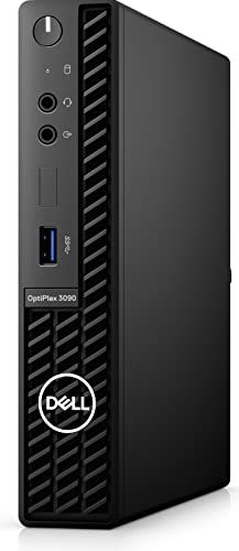 Image of Dell OptiPlex 3090 Micro Home & Business Mini Desktop (Intel i5-10500T 6-Core, 16GB RAM, 1TB PCIe SSD, USB 3.2, Intel UHD 630, Display Port, Black, Win 11 Pro), 16GB RAM|1TB SSD (Renewed)