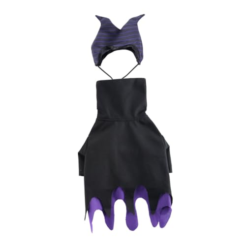 Disfraz Halloween para perro estilo bruja Talla M