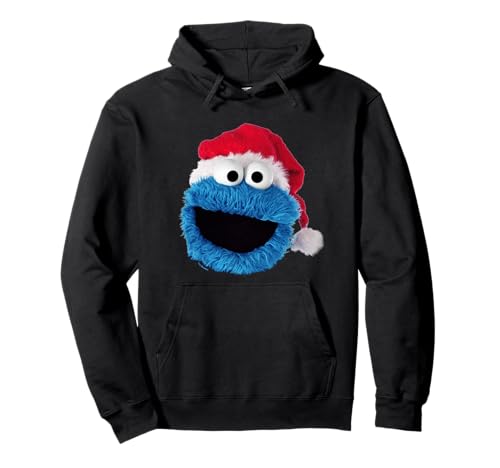 Pull Sesame Street Cookie Monster avec bonnet de Noël à offrir pour les fêtes
