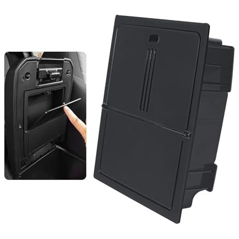 SDPVorn Hidden Storage for 2016-2023 Tacoma Center Console Organizer for 3rd Gen Tacoma Accessories Secret Compartment Console Armrest Hidden Storage Box Cover