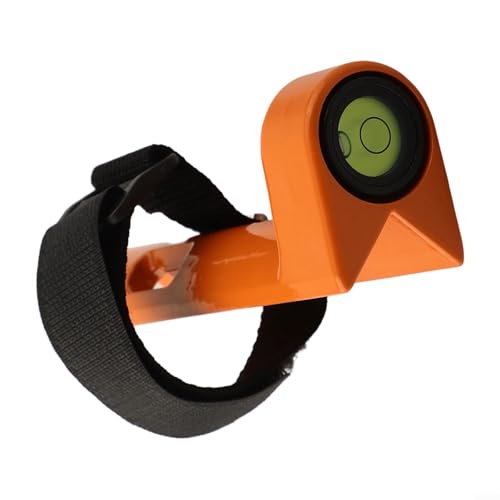 Nivel de barra de ángulo recto de 90 grados, nivel de burbuja ajustable para poste de grado, herramienta de topografía de aluminio fundido a presión con vial de 7/8 pulgadas para redondo y rectangular