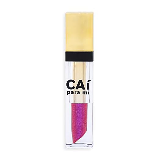 Cai Para Mi Shimmer Lip Lacquer Fruit Punch | Long Lasting Lip Gloss that Leaves Lips Moisturized, Smooth and Shiny