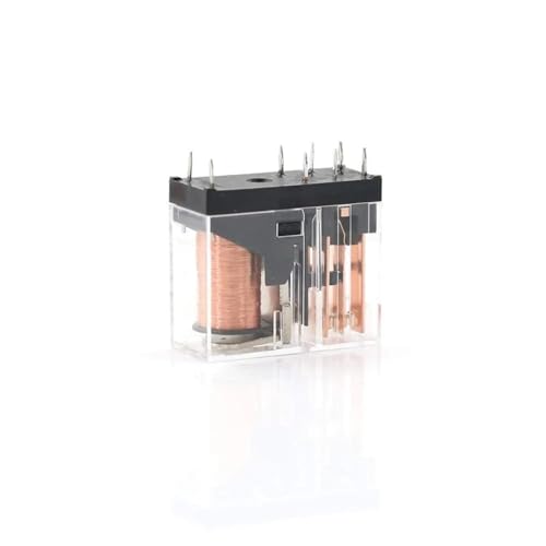 Relés de potencia de 5V y 8 pines con dos contactos conmutados de 5A para PCB 4