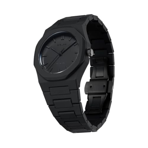 D1 Milano Analog Black Dial Unisex's Watch-PCBU01 - Image 3