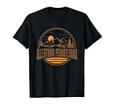 Vintage Allentown Pennsylvania Mountain Hiking Print T-Shirt