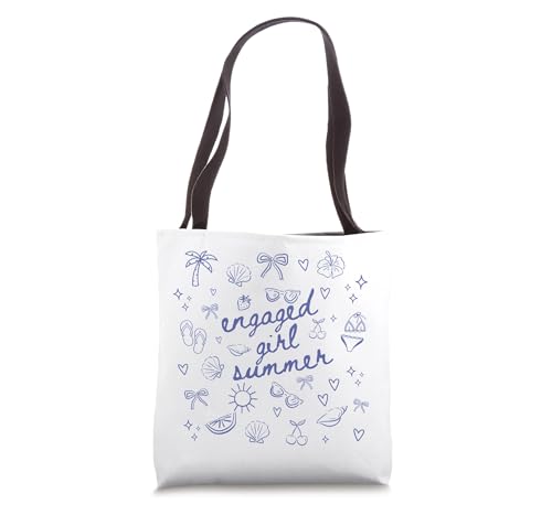 Bolso tote para despedida de soltera, estilo costero, verano miniatura 1
