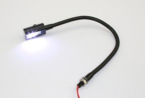 Lámpara LED Mini Gooseneck con Interruptor 240mm Blanco Frío miniatura 7