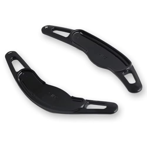 Compatible With Mini For Cooper S JCW F54 F55 F56 F57 For F60 カーステアリングホイールシフトパドルシフター 拡張インテリアアクセサリー(Black)