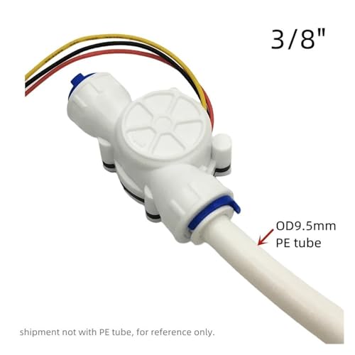 Débitmètre totalisateur LCD de précision avec turbine intégrée 3/8"