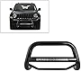 Black Horse Max Beacon Bull Bar No Skid Plate Black Compatible with 2008-2017 Jeep Patriot-MAB-JEB9001B