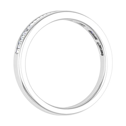 14K Gold Channel Set Baguette Diamond Wedding Band (1/4 carat)2