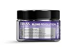 TRUSS Blond Revolution Net Blond Hair Mask - Color-Enhancing Hair Repair Mask to Restore Natural Hair Health, Hair Shine & Vibrancy - Designed with a Web-Effect Formula (6.3 oz)
