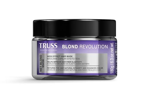 Truss Net Blond Revolution Mask | Máscara Reconstrutora para Loiros | 180g Truss Net Blond Revolution Mask | Máscara Reconstrutora para Loiros | 180g