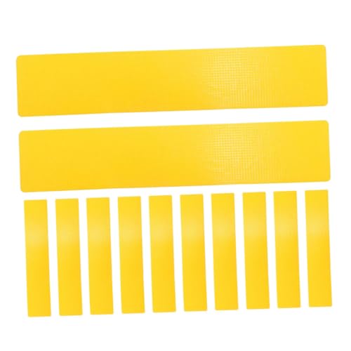 balacoo 12pcs Non Slip Tennis Court Markers Weather Resistant Spot Markers for Soccer Basketball Training Durable Flat Disc Ground Marking Pads for Agility Drills and Sports Activities
