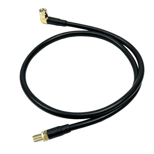 23.6inch ABBREE AR-152 AR-148 Tactical Antenna SMA-Female Coaxial Extend Cable for Baofeng UV-5R 5RM BF-F8HP Pro AR-152 Pro UV-5G Plus BF-888S UV-5R Mini UV-82 UV-9R 2 Way Radio