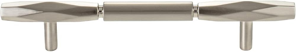 Top Knobs Kingsmill Pull 5 1/16 Inch (c-c) Brushed Satin Nickel