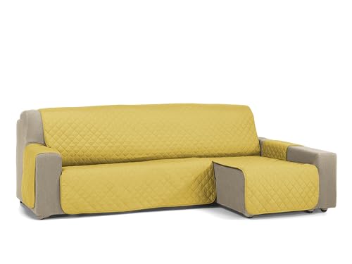S y T Funda Sofa Chaise Longue 200 Mostaza