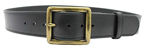 Handmade Heavy Duty Black Leather Belt 1-1/2" Genuine Men Leather Belt Solid Buckle, Leather Dress Belt, Birthday Gift, Fathers Day, Big Belt and Tall, Personalized Free, Proudly Made in USA3
