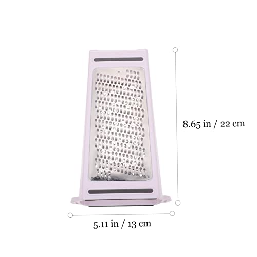 Rallador de acero inoxidable multifuncional doble cara miniatura 7
