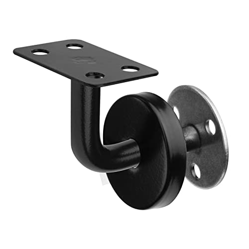 TSSS 8 Stück Edelstahl Handlaufhalter - Robuste Wandhalterungen für Flachholz oder Metall Treppengeländer - Tragfähigkeit bis zu 60 KG - Stabile und stilvolle