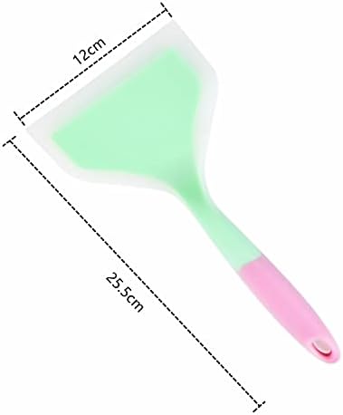 Beef Meat Egg Scraper Silicone Spatulas Cooking Cake Non-Stick Wide Pizza Shovel Heat-Resistant Turners Tools Kitchen (WEIDONGLING001)