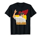 Thalapathy Vijay Thalaiva TVK Flag Tamil Kollywood T-Shirt
