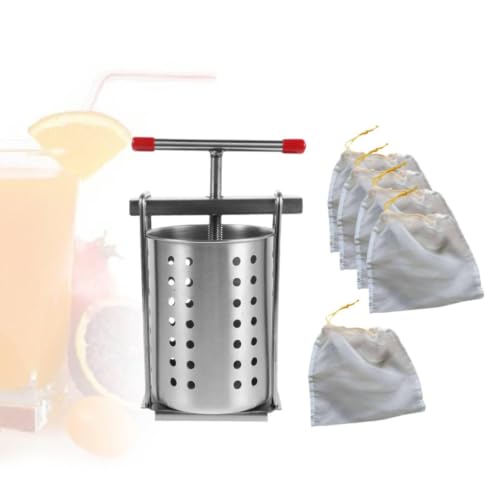 Exprimidor de verduras manual con barril de 1.2L para escurrir rellenos 5