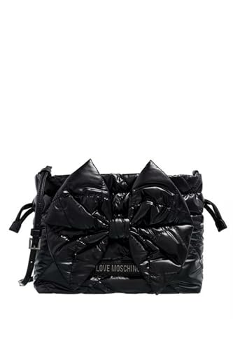 Love Moschino BORSA A TRACOLLA Donna, Nero, Taglia unica