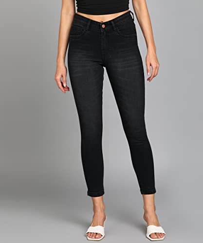 Image of Urbano Fashion Women's Skinny Fit High Rise Jeans