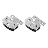 HEMOTON 2pièces Hinge for Glass Door Multi-functional Accessory for Wine...