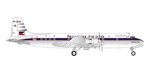 Avión de colección Douglas DC-6B Herpa miniatura de metal para regalo