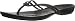 Crocs Women's Isabella W Flip Flop, Black/Black, 8 M US