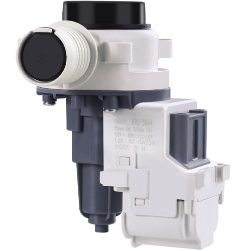 WTW5057LW0 WTW5010LW0 WTW5000DW3 WTW5105HW2 WTW5100HW1 Drain Pump for Whirlpool Washer Drain Pump (OEM), W11399437 W11259498 B25-3A04 Compatible with WTW5015LW0 WTW6120HW1 WTW5105HW1 WTW5100HW2