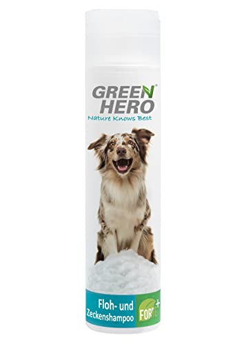 Green Hero FORTE Shampoo per pulci e zecche con