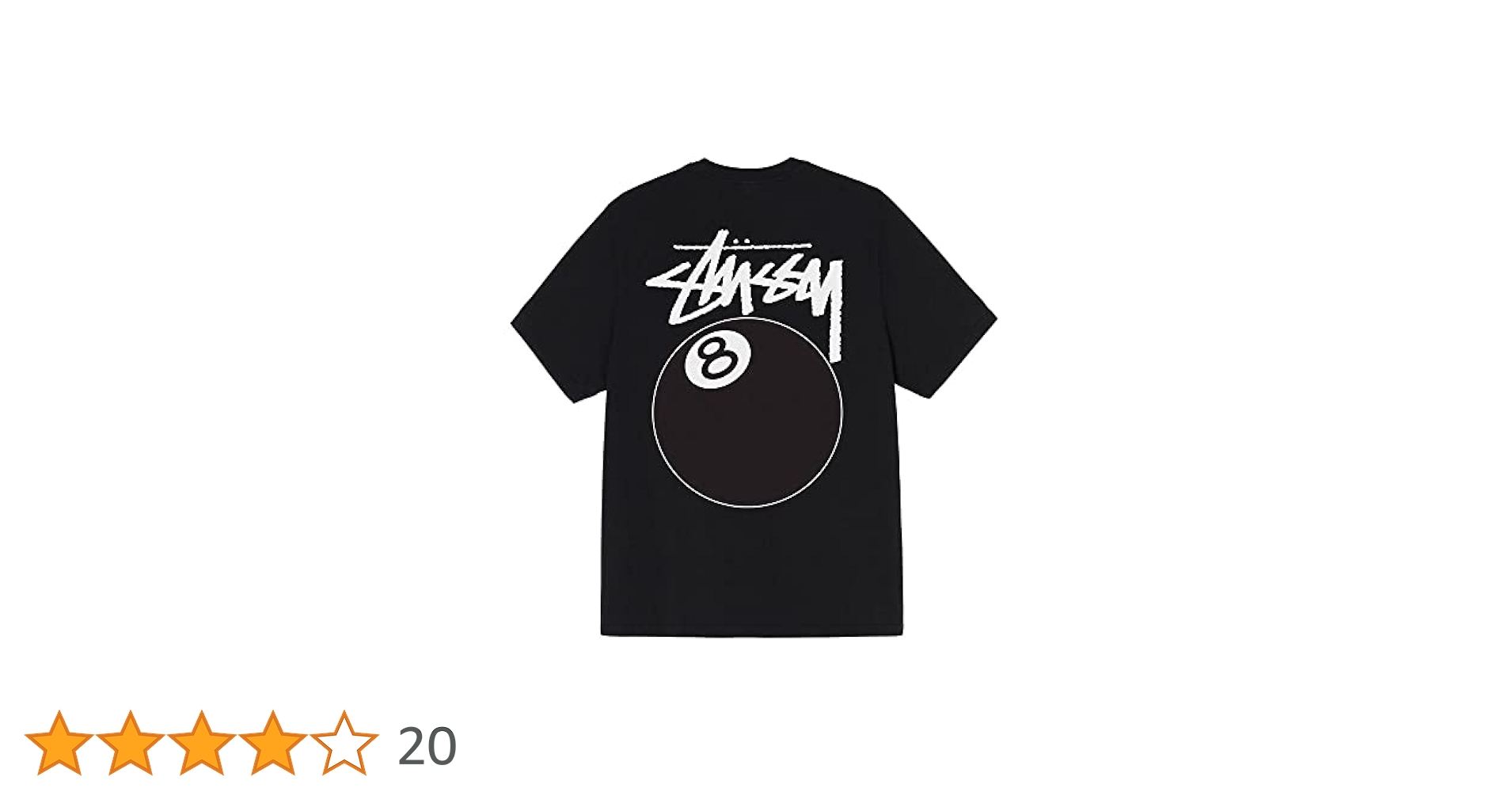 Amazon | STUSSY ステューシー 8 BALL PIG. DYED TEE / 1904749