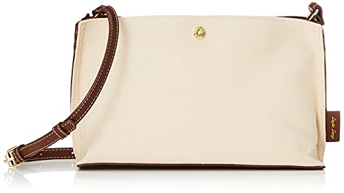 [レガートラルゴ] ショルダーバッグ 軽量 小さめ かるいかばん LH-L0011 レディース アイボリー/ブラウン